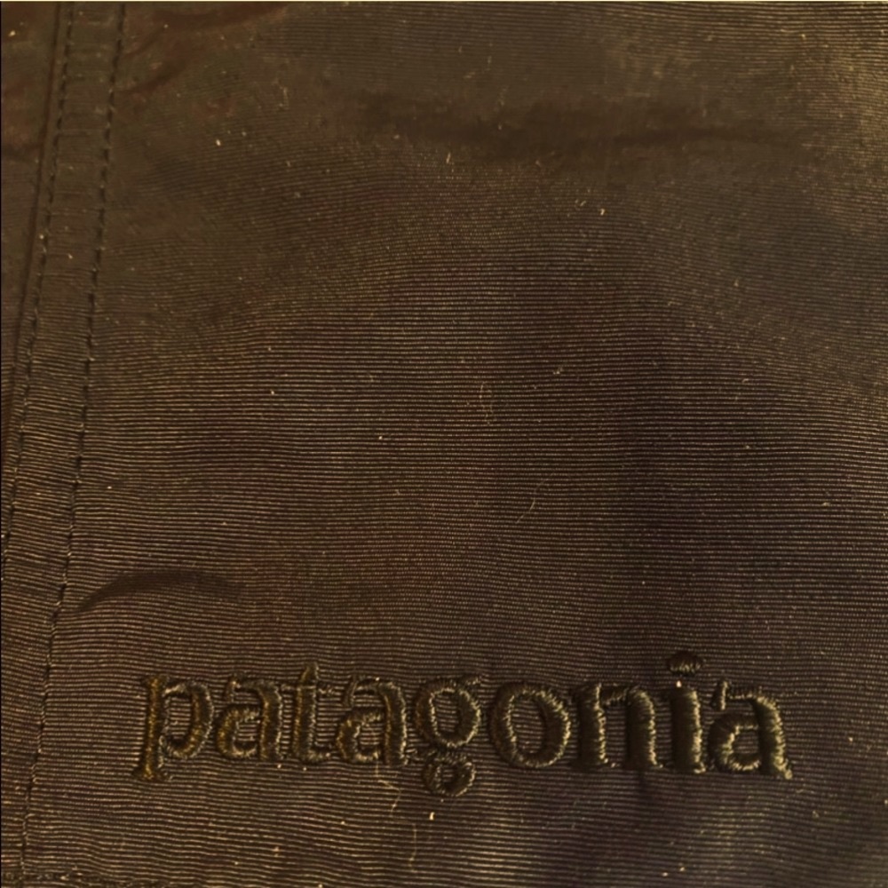 PATAGONIA BLACK BOARD SHORTS SZ 36 INSEAM 10 NYLON - Picture 7 of 7